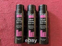 Focus 21 Splash Sculpting Firm Gel Medium Hold Alcohol Free 12 fl 3 Bottles