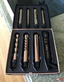 FoxyBae 7in1 Curling Wand Rose Gold (Retail Value $299)