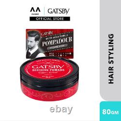 GATSBY Hair Dressing Pomade UPPER HOLD Pompadour Volume Look 80g x 10