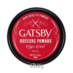 GATSBY Hair Dressing Pomade UPPER HOLD Pompadour Volume Look 80g x 10