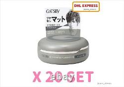 GATSBY MOVING RUBBER GRUNGE MAT HAIR WAX 80g SET MANDOM JAPAN