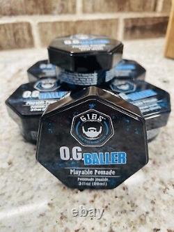 GIBS Grooming O. G. Baller Playable Pomade 3 oz lot of 6 see details