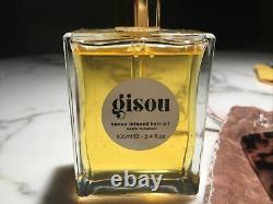GISOU HONEY INFUSED HAIR OIL 100ml 3.4 FLOZ BUNDLE with GISOU TEXTURED COMB