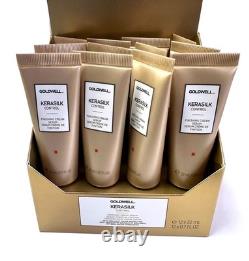 GOLDWELL KERASILK CONTROL FINISHING CREAM SERUM 0.7 FL OZ. (Pack of 12) NEW