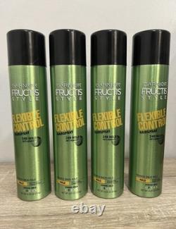 Garnier Fructis Flexible Control Hairspray Strong Hold Level 2 8.25 oz, 4 Pack