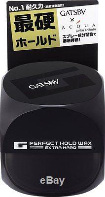 Gatsby Perfect Hold Wax Extra Hard 2.11oz. /60g 20EA