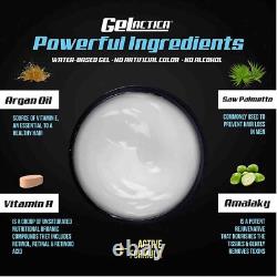 Gelactica Hair Gel for Men Water Based Organic 18 Oz each, 2 jars