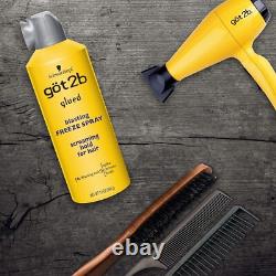 Got2B Glued Blasting Freeze Hairspray Aero, 72 Ounce, Pack of 6