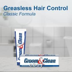 Groom and Clean Greaseless Hair Control Cream 4.5 oz Each EXP 07/2028 4 Pack