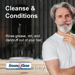 Groom and Clean Greaseless Hair Control Cream 4.5 oz Each EXP 07/2028 4 Pack