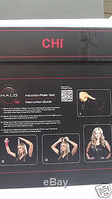 HALO by Chi INDUCTION ROLLER SET with Ceramic Infused Rollers Free Ship In US