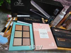 HUGE Hair Care & Face Bundle 30 Luxury Products + Heated Ceramic Styling Wand