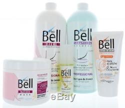 HairBell Shampoo + Conditioner + Maske + HairCream + Serum Hair Jazz Hair Bell