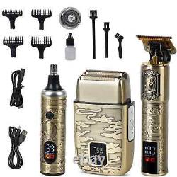 Hair Beard Trimmer Razor Shavers Grooming Kit