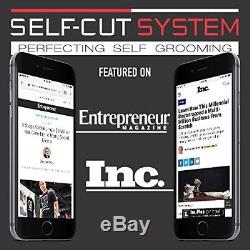 Hair Cutting System Self Grooming Kit Men 3-Way Mirror Cut Free Educational App