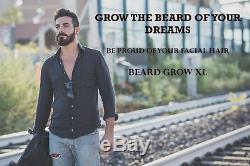 Hair Growther Facial Mustache Growth Fast Grow Rich Texture Natural Fuller Beard