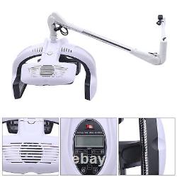 Hair Salon LED Infrared Hair Dryer Processor Timer Perm Dyeing Heater Hood 1250W