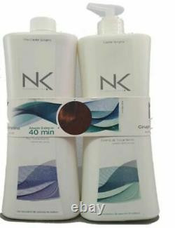 Hair Surgery With Keratin Nk Professional Care Steps 1 and 2 of 950ML