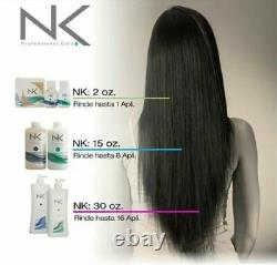 Hair Surgery With Keratin Nk Professional Care Steps 1 and 2 of 950ML