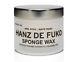 Hanz De Fuko Sponge Wax Medium Hold Semi Matte Finish Mens Hair 2oz. 60 Ml