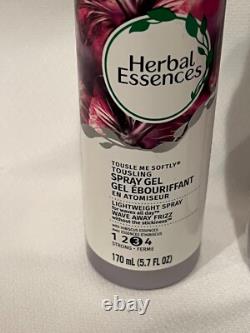 Herbal Essences Tousle Me Softly Tousling Spray Gel Level 3 Strong 5.7 fl oz