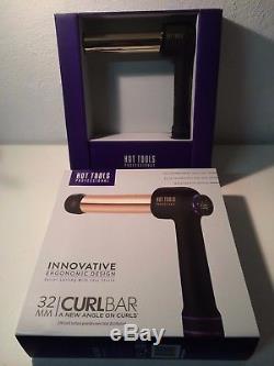 Hot Tools Professional 32mm 24k Gold Salon Curl Bar Pulse Technology