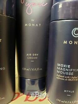 Huge Monat Lot Of 10, Rejuveniqe Air Dry Cream, Mousse, Conditioner Texture Mist