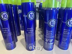 It's A 10 Miracle Finishing Hair Spray Mousse 3 In 1 Potion Whole Sale Lot 24pc