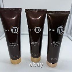 It's a 10 Miracle Defrizzing Gel 5 oz, New and Discontinued! Pack of 3 It's a 10 Miracle Defrizzing Gel 5 oz, New and Discontinued! Pack of 3