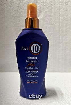 It's a 10 Miracle Leave-In Conditioner Plus Keratin 10 Oz It's a 10 Miracle Leave-In Conditioner Plus Keratin 10 Oz