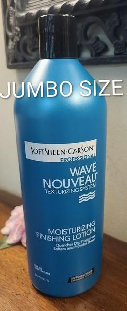 Jumbo Softsheen Carson Wave Nouveau Moisturizing Finishing Lotion 33.8 Fl Oz 1 L