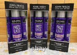 John Frieda Frizz Ease Beyond Smooth Frizz-Immunity Primer 3.1oz Coconut Oil 3x