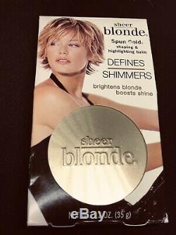 John Frieda Sheer Blonde Spun Gold Shaping & Highlighting Balm Shimmer RARE