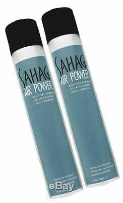 John Sahag Air Power Hair Spray 2 Pack FREE 2 Day Ship