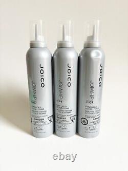 Joico Joiwhip 07 Firm Hold Design Foam Mousse 10.2 oz New 3 count