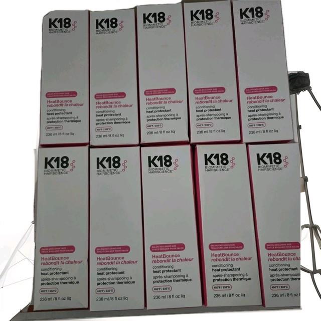 K18 Heatbounce Conditioning Heat Protectant 8 Oz Lot Of 10 Total 16 Oz