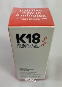 K18 Leave In Molecular Repair Hair Mask Biomimetic Hairscience 50 ml -2PACK K18 Leave In Molecular Repair Hair Mask Biomimetic Hairscience 50 ml -2PACK