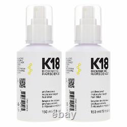 K18 Professional Molecular Repair Mist 5 oz 2 Pack