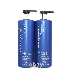 KENRA Platinum Snail Anti Aging Shampoo and Conditioner Duo 31.5 oz