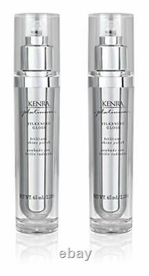 Kenra Platinum Silkening Gloss Brilliant Shine Polish 2.2 Pack of 2
