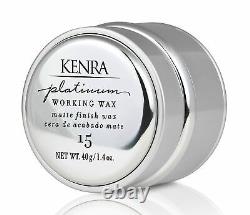 Kenra Platinum Working Wax #15 1.4 oz Matte Finish Wax Fast Shipping