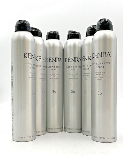 Kenra Ultra Freeze Spray Ultimate Hold #30 10 Oz-6 Pack