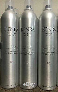 Kenra Volume 25 Spray 16oz (3 PACK) NEW & FRESH! Free 2-Day Shipping