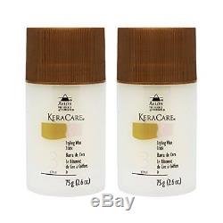 Keracare Styling Wax Stick 2.6oz (Pack of 2)