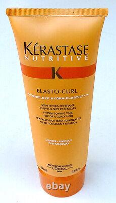 Kerastase Nutritive Elasto-Curl Hydra-Toning Care For Dry Curly Hair 6.8 oz