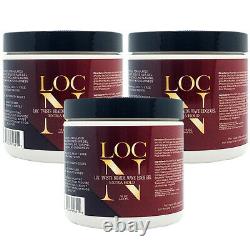 LOC N Edge Gel Extra Hold 16 Oz. Pack of 3- Free Shipping