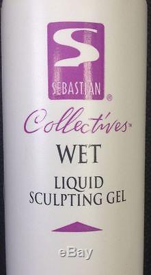 LOT OF 3 Sebastian Collectives WET Liquid Sculpting Gel 10.2oz / 300ml