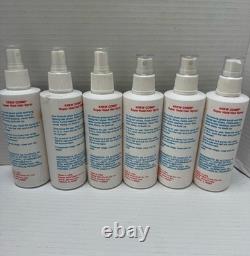 LOT OF 6 Master Krew Comb Extra Super Hold Hair Styling Hair Spray NEW