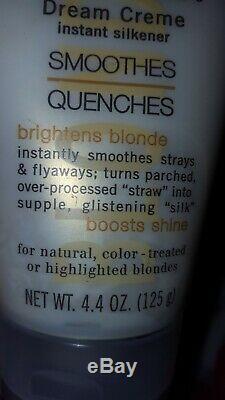 LOT of 16 John Frieda Sheer Blonde Dream Creme Instant Silkener Hair Cream 4.4oz