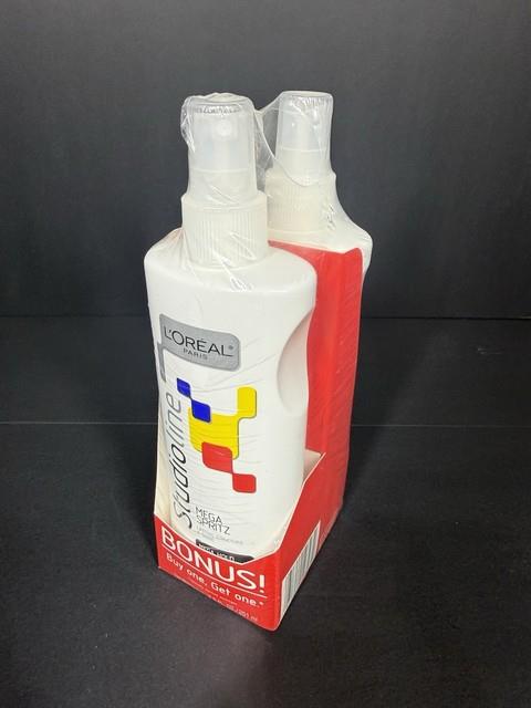 L'oreal Studio Line Mega Spritz Mega Hold Rare Sealed Two Pack Brand New